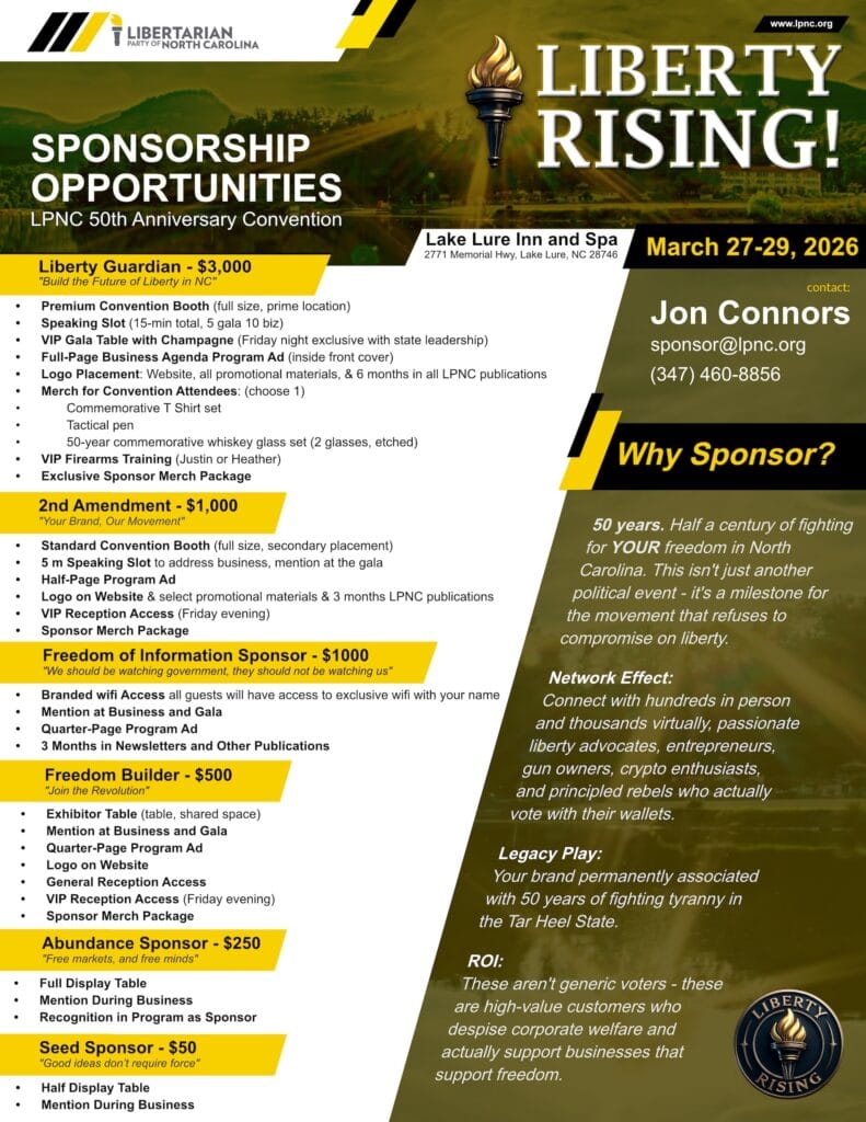 LPNC Sponsorship Sheet 2026 Convention
